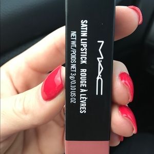 Brand new MAC Satin Lipstick In Faux